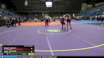 235 lbs Cons. Round 2 - Hailey Conley, Olathe-North vs Rose Toplikar, Olathe-East