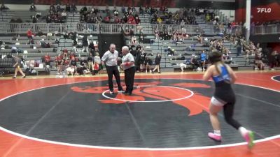 100 lbs Quarterfinal - Emma Staebler, Clear Creek-Amana vs Lucille Zimmerman, Fort Madison