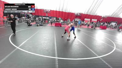106 lbs Cons. Rd Of 16 - Rylan Ruckman, Beatrice vs Landry Weiss, Jackrabbit Wrestling Academy