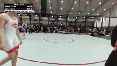 Junior FS - 157 lbs Champ. Round 1 - Andrew Kuhn, Washington vs Mason Bell, North Coast Elite Wrestling Club