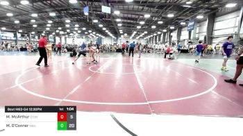 138 lbs Rr Rnd 1 - Maddox McArthur, Storm Wrestling Center vs Michael O'Conner, Triumph Maize