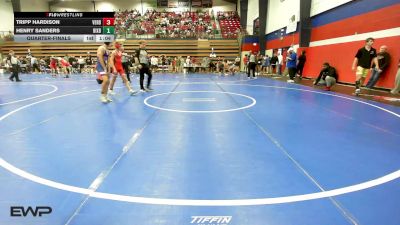 112 lbs Quarterfinal - Tripp Hardison, Verdigris vs Henry Sanders, Bixby JH Boys