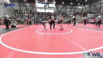 62-67 lbs Rr Rnd 1 - Autumn Foust, Keystone Kids Wrestling Club vs Camryn Price, Team Tulsa Wrestling Club