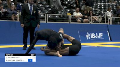 Gavin Corbe vs Adam Benayoun | 2022 IBJJF No-Gi Pans Featherweight Final