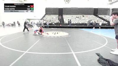 149-A lbs 2nd Place - Tyler Kadish, New York University vs Chris Notte, Team NJ