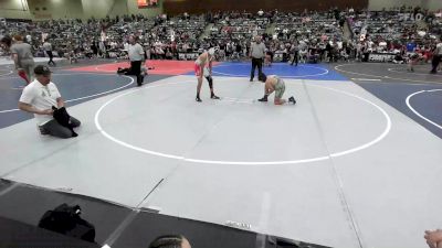 122 lbs Rr Rnd 1 - Fernando Calvillo, Gladiator Wrestling vs Manuel Serrano, Nor Cal's Finest Wr Ac