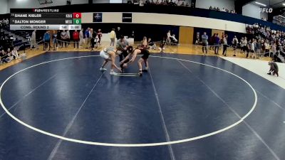 149 lbs Cons. Round 3 - Shane Kibler, King`s (pa) vs Dalton Monger, Messiah