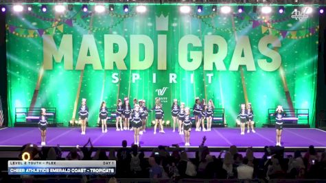 Cheer Athletics Emerald Coast - TropiCats [2026 L2 Youth - Flex Day 1] 2026 Mardi Gras Grand Nationals