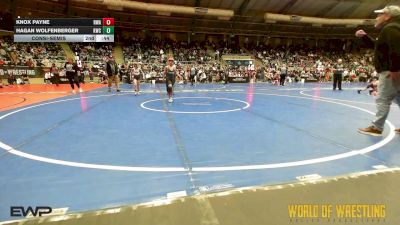 61 lbs Consolation - Knox Payne, Roundtree Wrestling Academy vs Hagan Wolfenberger, Keystone Wrestling Club