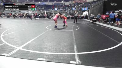 143.8-156.7 lbs Consi Of 16 #2 - Dani Rae Gullet, Festus High School vs Tashieya Taylor, Tribe Fellowship