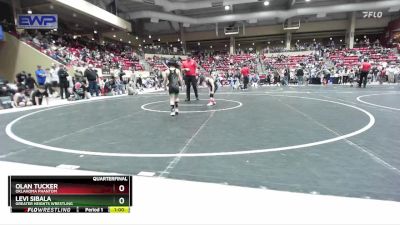 58 lbs Quarterfinal - Olan Tucker, Oklahoma Phantom vs Levi Sibala, Greater Heights Wrestling
