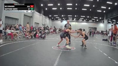 88 lbs Round 3 (4 Team) - Bo Strader, Backyard Brawlers Gold vs Matthew Smith, MF Purge