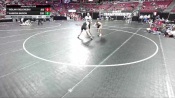 D2-165 lbs Champ. Round 1 - Nolan Kielcheski, Antigo vs Landon Busch, Cuba City/Benton/SW