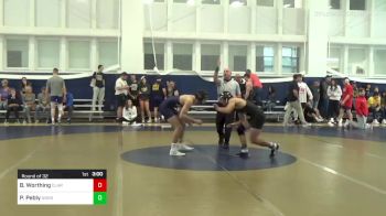 149 lbs Round Of 32 - Brady Worthing, Clarion vs Paul Pebly, Unrostered-Slippery Rock University
