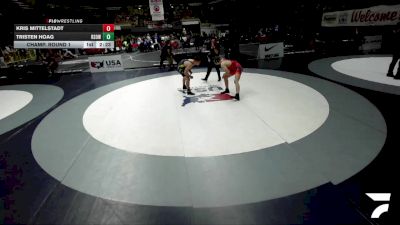 Champ. Round 1 - Kris Mittelstadt vs Tristen Hoag, Revival School Of Wrestling