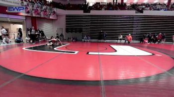 110 lbs Quarterfinal - Brooklynn Huggins, El Reno High School Girls vs Kelcie Avallone, Pawhuska High School Girls