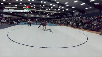 285 lbs Champ. Round 1 - Hayk Grigorian, Muhlenberg vs Blake Daniels, Adrian