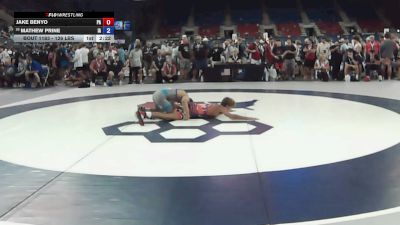 126 lbs Champ. Rd Of 64 - Jake Benyo, Pennsylvania vs Mathew Prine, Iowa