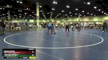 285 lbs Round 3 (16 Team) - Kevin Reyes, NFWA Oakleaf Knights vs Trevor Covelli, Alpha Wrestling