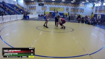 157 lbs Round 2 (8 Team) - Jonathan Olmo, Attack WC vs Matt Archambault, Cowboys WC