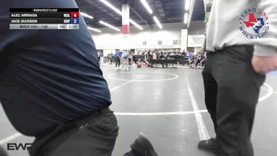 126 lbs Semifinal - Alec Arriaga, Wesley Club Wrestling vs Jace Jackson, Grapevine Wrestling Club