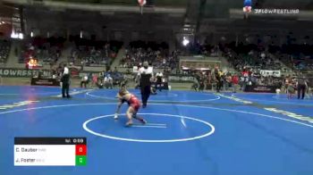 55 lbs Consolation - Cale Dauber, Nwo vs Jett Foster, Mn Elite