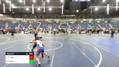 82 lbs Consi Of 4 - Zavian Palma-vigil, Duran Elite vs Brody Gabel, Pikes Peak Warriors