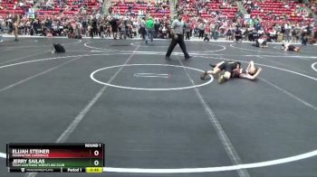 95 lbs Round 1 - Jerry Sailas, Team Lightning Wrestling Club vs Elijah Steiner, Hoisington Cardinals