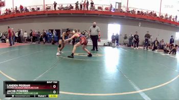 113 lbs Cons. Round 2 - Landen Pegram, Maurer Coughlin Wrestling Club vs Jacob Powers, Bulldog Premier Wrestling Club