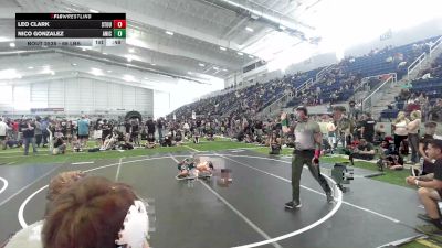 66 lbs Semifinal - Leo Clark, Stout Wrestling Academy vs Nico Gonzalez, Aniciete TC