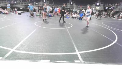 146 lbs Rr Rnd 3 - Lily Zimmerlin, Dinosaur Destroyers vs Aubrie Davis, Little Axe