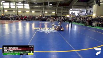 125 lbs Prelim - Dan McLaughlin, Western New England University vs Joziah Fry, Johnson & Wales University (Rhode Island)