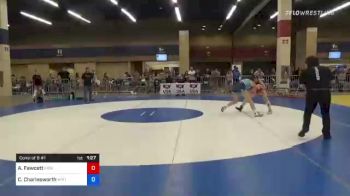 65 kg Consi Of 8 #1 - Amelia Fawcett, Pioneer Grappling Academy vs Cloe Charlesworth, Wyoming Seminary Wrestling Club