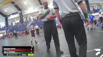 50 lbs Round 1 (6 Team) - Kolton Smith, Mat Rats vs Beau Russell, The Untouchables Purple