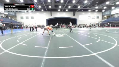 165 lbs 3rd Place Match - Parker Kearns, Unattached The Citadel vs Matox Allen, Liberty U