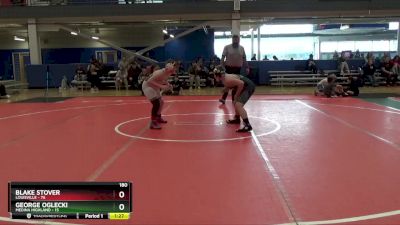 180 lbs Round 4 (6 Team) - Blake Stover, Louisville vs George Oglecki, Medina Highland