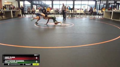 JV-14 lbs Round 3 - Antywone Sanders, Dubuque Hempstead vs Jake Dunn, Urbandale