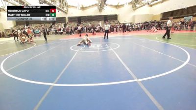 147-H lbs Round Of 32 - Hendrick Capo, Bellmore-JFK vs Matthew Miller, Cordoba Trained