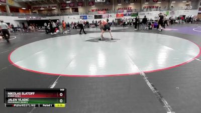 149 lbs Cons. Round 7 - Nikolas Slatoff, Baker (Kan.) vs Jalen Vladic, Providence (Mont.)