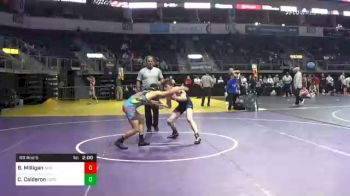 122 lbs Prelims - Ben Milligan, Takedown Express Wrestling Club vs Chris Calderon, Esperanza