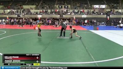 50 lbs Round 2 - Parker Jenkins, Sarbacker Wrestling Academy vs Kellan Frank, Tomah/LAW