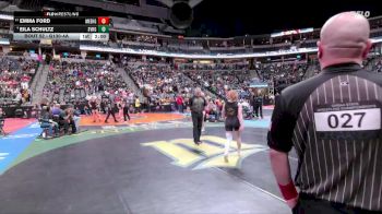 G130-4A Champ. Round 1 - Emma Ford, Meeker Girls vs Eila Schultz, Severance Girls