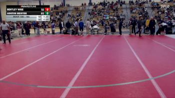 165 lbs Champ. Round 2 - Ashton Meister, Wisconsin-La Crosse vs Bentley Wise, Triton Community College