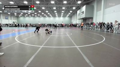 120 lbs Consi Of 32 #1 - Jacob Alfonso, SC vs Jorge Sagastume, UT