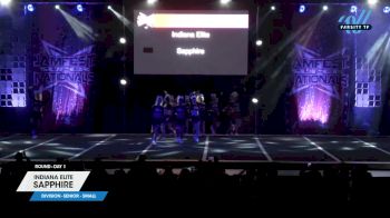 Indiana Elite - Sapphire [2025 L3 Senior - Small Day 1] 2025 JAMfest Cheer Super Nationals