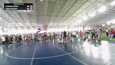 96 lbs Semifinal - Carson Spires, Stallions Wrestling Club vs Zeke Sanchez, Sanderson Wrestling Academy