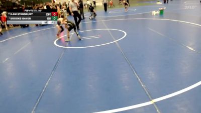 67 lbs Semifinal - Brooks Bayer, Howells-Dodge vs Ilam Stansbury, Smith County Wrestling Club