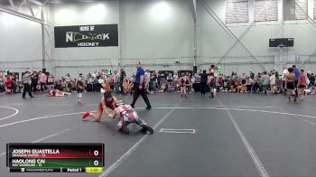 120 lbs Round 3 (4 Team) - Joseph Guastella, Dragons United vs Haolong Cai, Mat Warriors