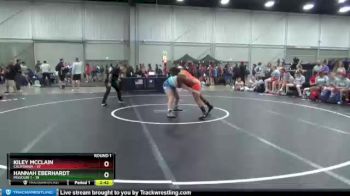 164 lbs Round 1 (8 Team) - Kiley McClain, California vs Hannah Eberhardt, Missouri 1