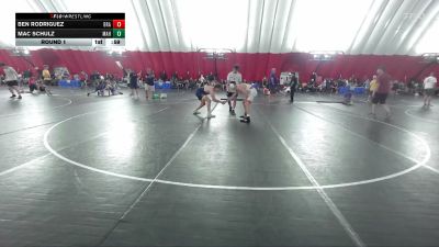 153-155 A Round 1 - Mac Schulz, Mahtomedi vs Ben Rodriguez, Brainerd